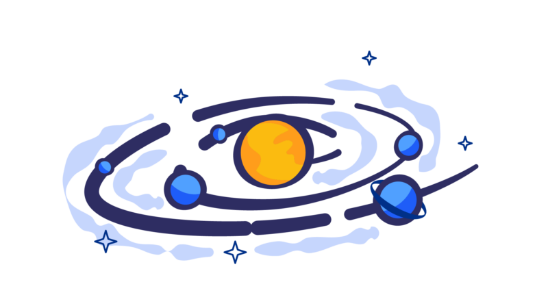 Solar System Icon