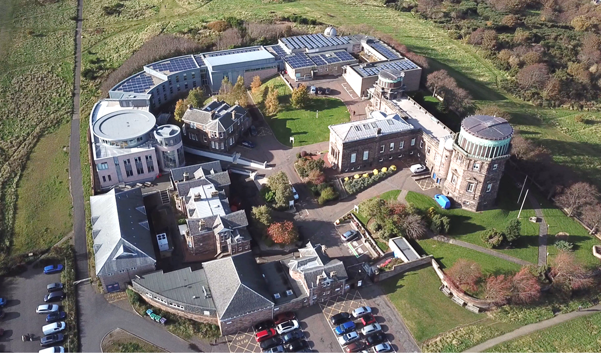 Royal Observatory Edinburgh from above