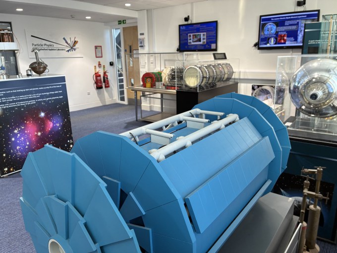 A selection of exhibits in the PPD visitor centre