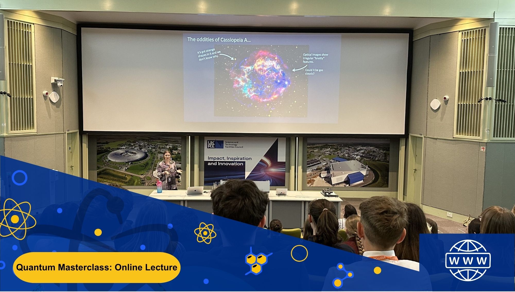 Quantum Masterclass: Online Lectures events poster