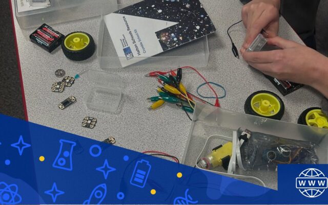 Physical Computing Teacher CPD session poster