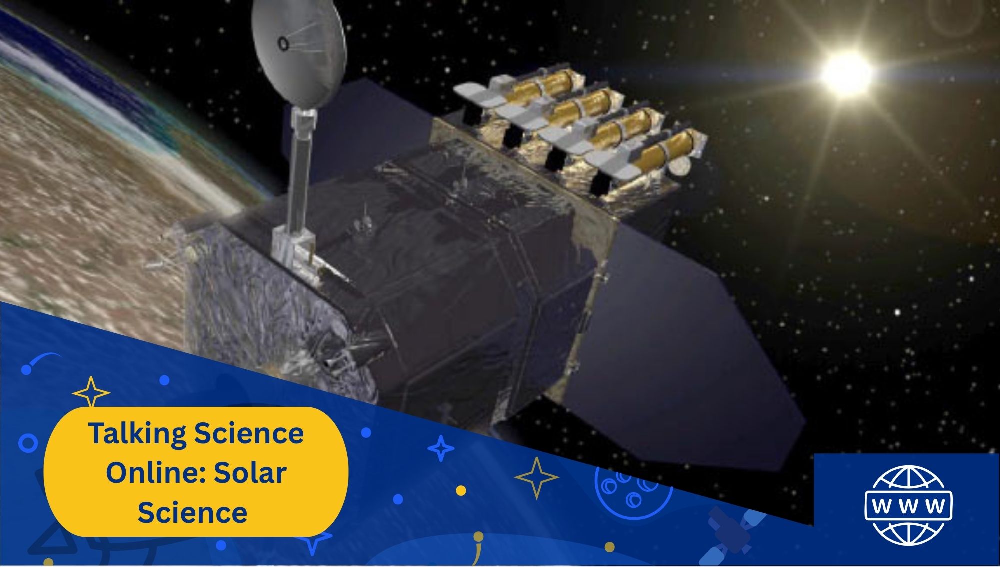 Solar Science and Space Weather event poster