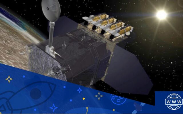 Solar Science and Space Weather event poster without words